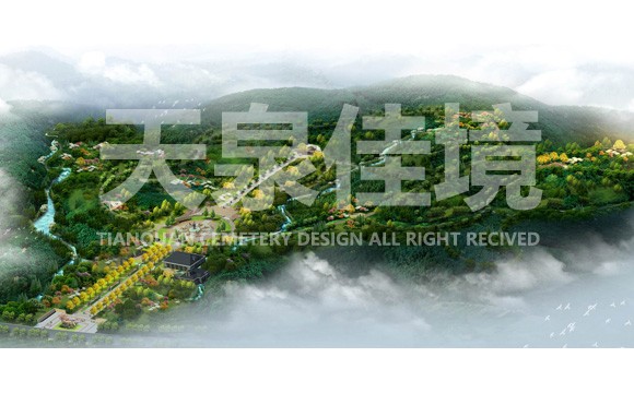 陵园设计效果图