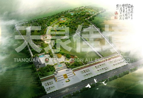 公墓设计效果图