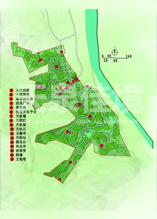  公墓设计效果图