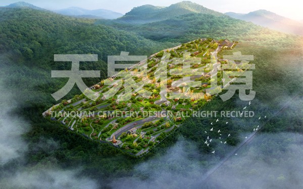 陵园设计效果图