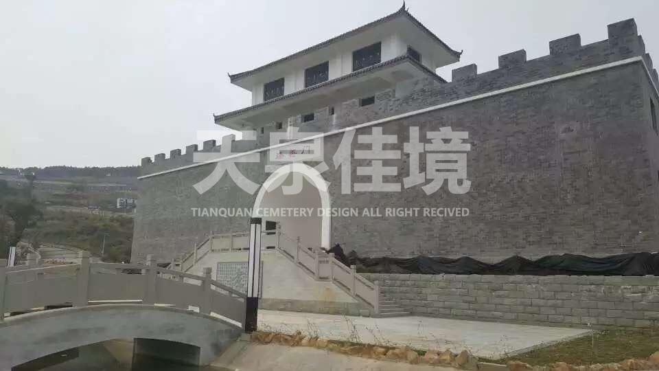 陵园规划效果图
